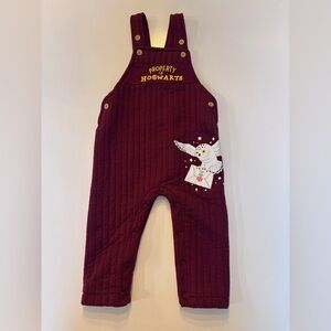 Wizarding World Harry Potter 18M Burgundy Hogwarts Kids Overalls